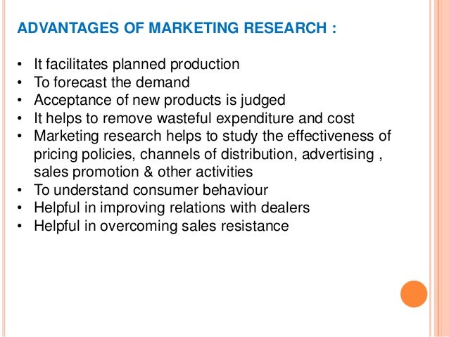 types of marketing research marketing research example